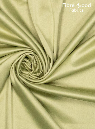 Fibremood Eden, Hailey - green solid bridal satin