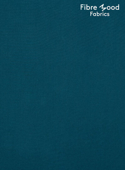 Fibremood Dalles, Eden - blauw - geweven viscose met tencel finish