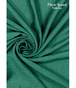 Fibremood Malia - green - jacuard stripes viscose mix