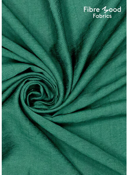 Fibremood Malia - green - jacuard stripes viscose mix