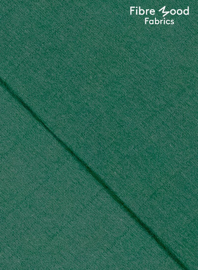 Fibremood Malia - green - jacuard stripes viscose mix