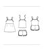 Bel'Etoile Siem short + top + playsuit + jurk KIDS