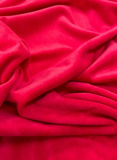 M. rood nicky velours