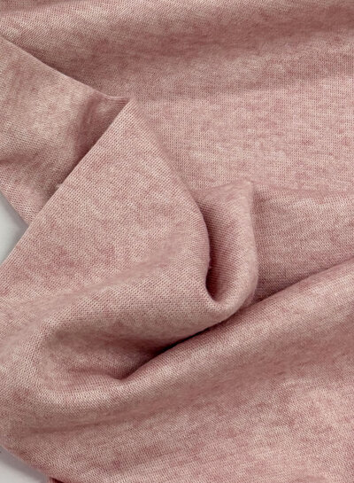 Swafing light pink melee - knitted viscose