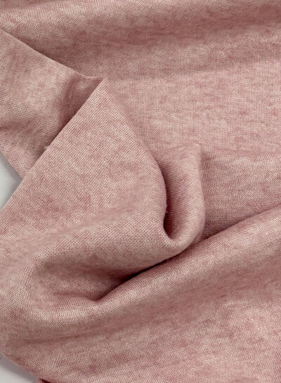 Swafing light pink melee - knitted viscose