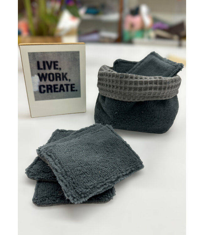 Madeline Patterns online workshop ecologische make-up pads met bijpassend mandje