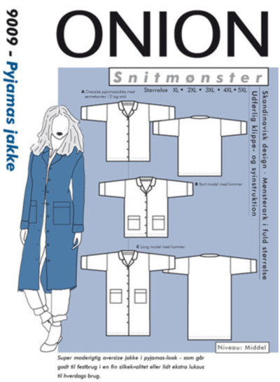 vest 9009 XL - 5XL - Onion - Deense handleiding