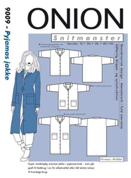 vest 9009 XL - 5XL - Onion - Deense handleiding