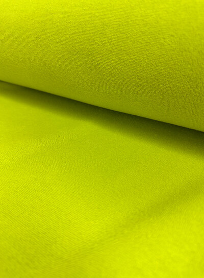 chartreuse yellow sponge - stretchy terry cloth