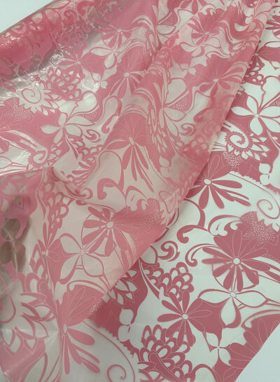 A la Ville raincoat pink