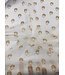 Katia fabrics rainbow drops - regenjassenstof - tafelbescherming