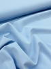 A la Ville light blue - stylish woven fabric - wrinkle-free - high quality (Italy)