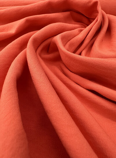 M. beautiful airy quality supple fabric - coral