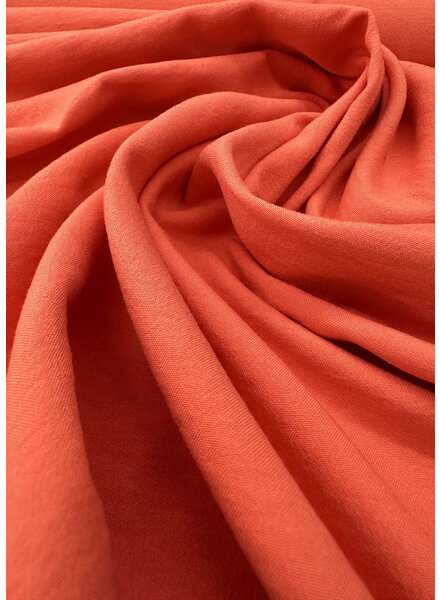 M. beautiful airy quality supple fabric - coral