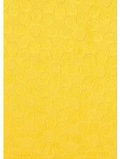 Madeline yellow flower - sponge / stretchy terry cloth