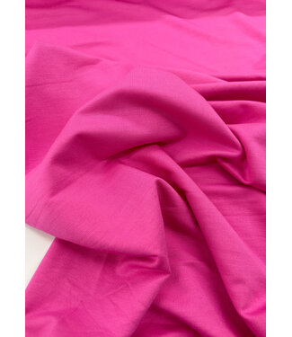 Madeline fuchsia - biologische bamboe tricot - heel soepelvallend en zacht