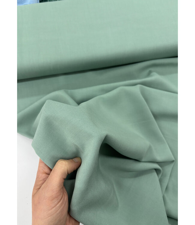 mint - effen rayon (viscose)