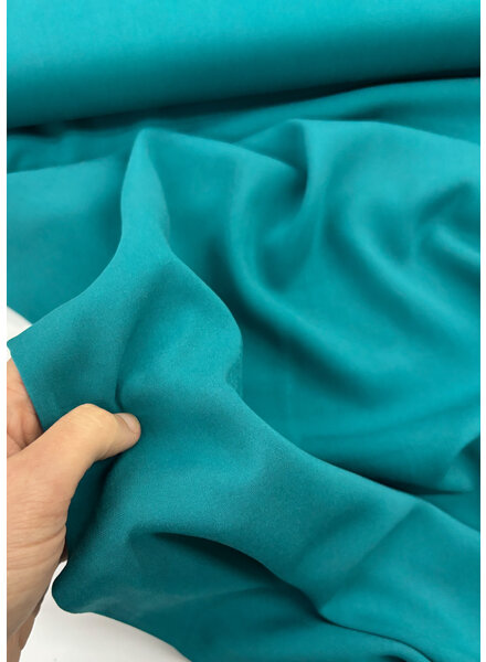 M. turquoise - plain rayon (viscose)