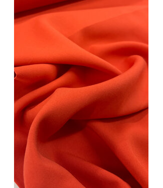 orange - plain rayon (viscose)