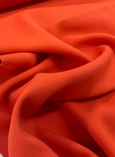 oranje - effen rayon (viscose)