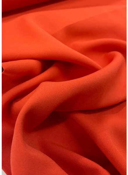 orange - plain rayon (viscose)