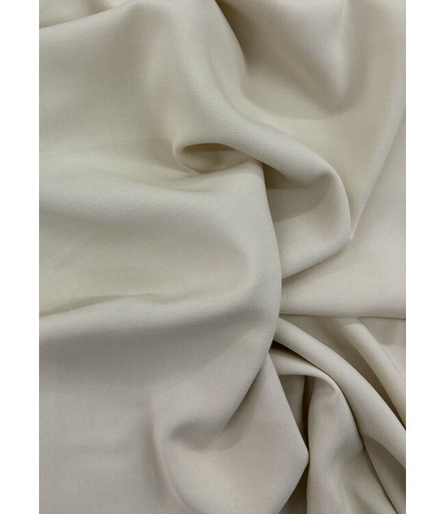 ecru - effen rayon (viscose)