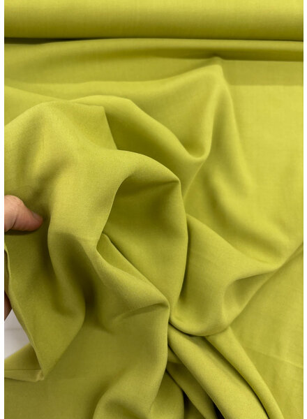 zacht groen - effen rayon (viscose)