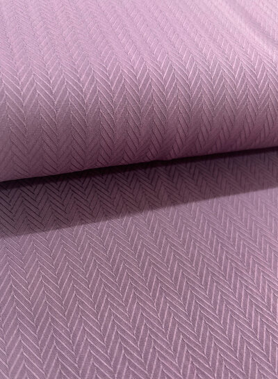 Madeline eggplant herringbone - ecovero viscose