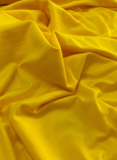 Madeline yellow bamboo - very soft jersey