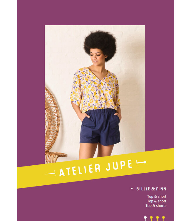 Atelier Jupe billie top & finn short - papieren patroon