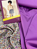 summery purple - supple satin cotton