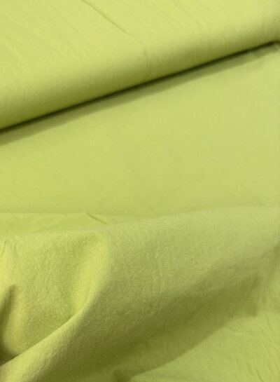pear green stonewashed poplin cotton
