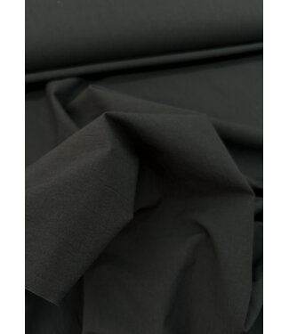 black stonewashed / papertouch poplin cotton