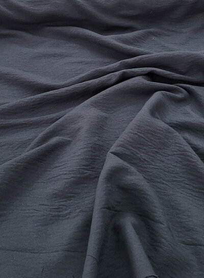 beautiful airy quality supple fabric - gray blue
