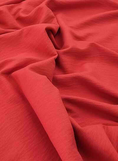 M. beautiful airy quality supple fabric - red