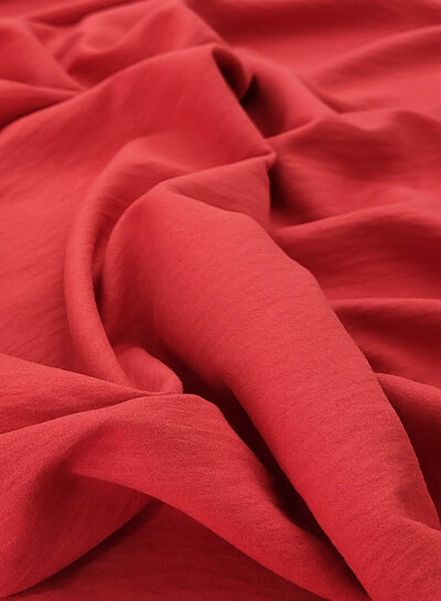 M. beautiful airy quality supple fabric - red