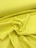 M. chartreuse yellow linen cotton mix double gauze / plain tetra