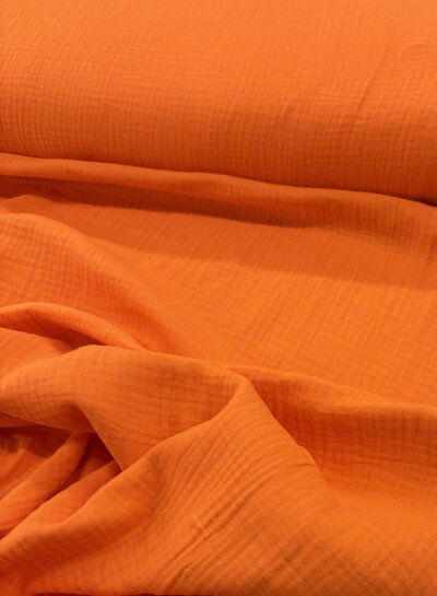 mandarin plain tetra - double gauze