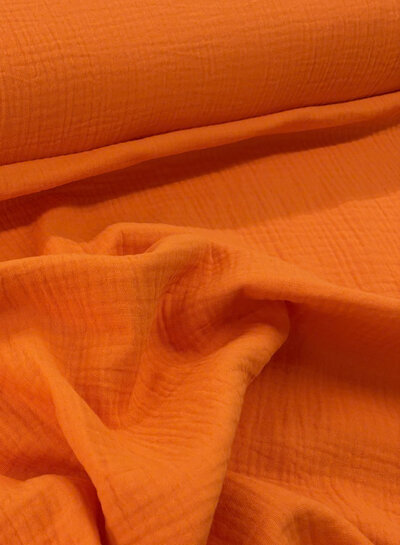 mandarin plain tetra - double gauze