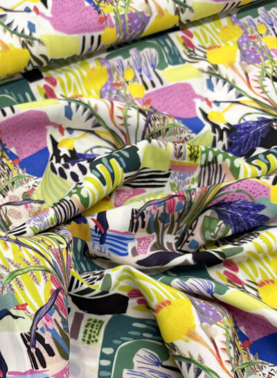 abstract landschap - viscose