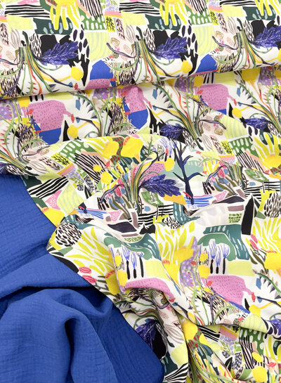 abstract landschap - viscose