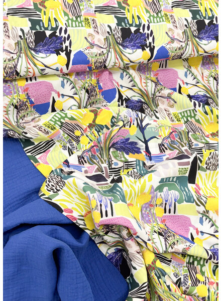 abstract landscape - viscose