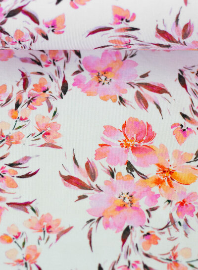 Madeline boeketjes roze bloemen voor jou  - prachtige tricot