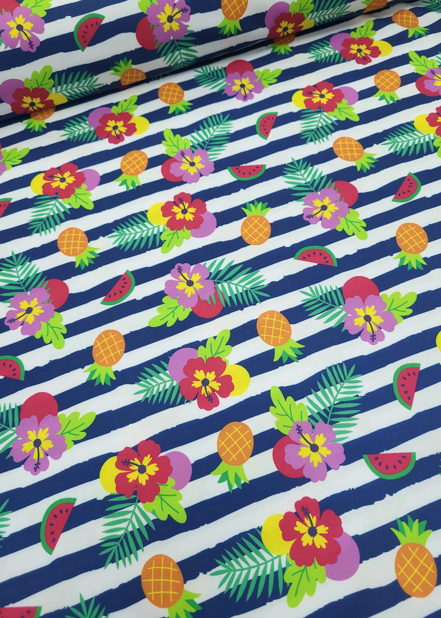 fruit and flowers UV resistant factor 50 swimwear