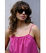 Fibremood Elvira - donker fuchsia - stonewashed poplin katoen