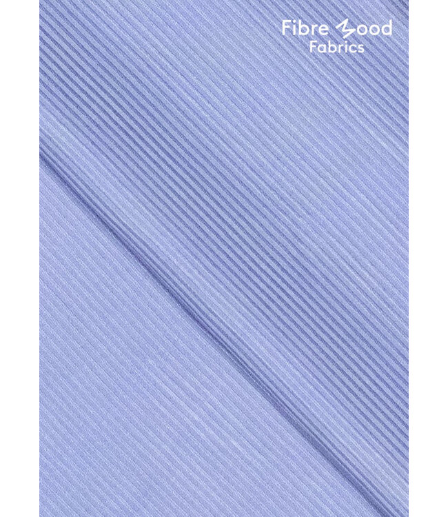 Fibremood Hallie - blauw - shiny stripes - viscose