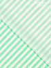 Fibremood Christine - green striped poplin cotton