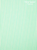 Fibremood Christine - green striped poplin cotton