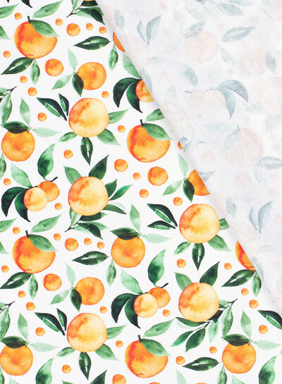 oranges - canvas