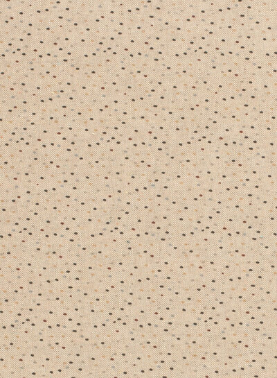 Madeline dots - linen look canvas